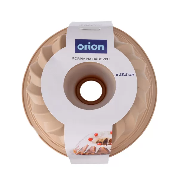 Forma silikon bábovka pr. 23,5 cm béžová
