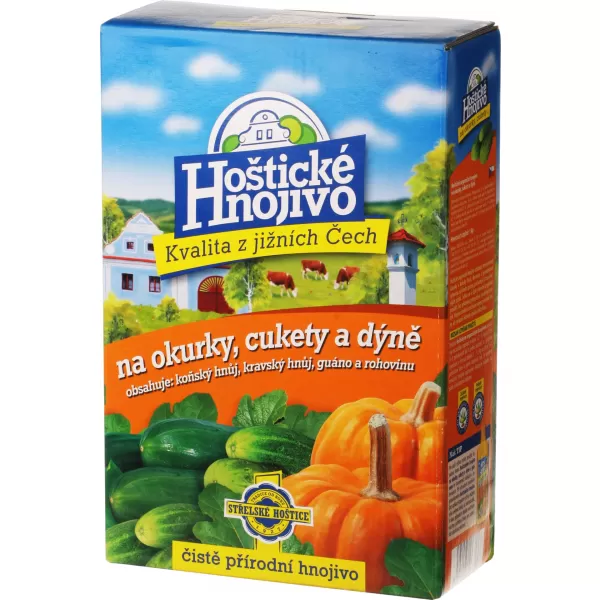 Hoštické - okurky a cukety 1 kg s guánem