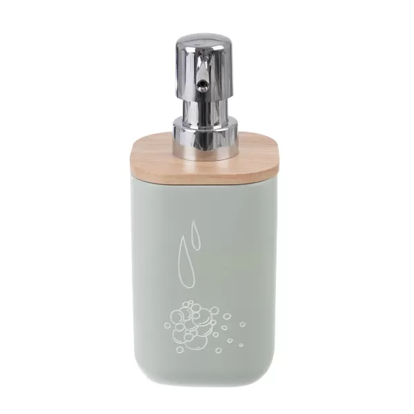 Dávkovač mýdla polyresin/gum. dřevo 350 ml GREENISH