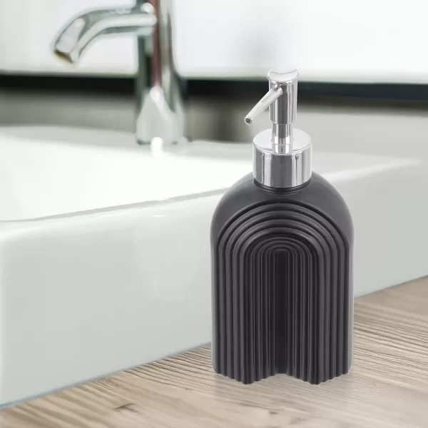 Dávkovač mýdla sklo/UH 0,32 l černá