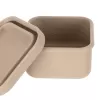 Box silikon mini čtverec 0,16 l 3 ks mix