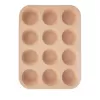 Forma silikon muffiny 12 béžová