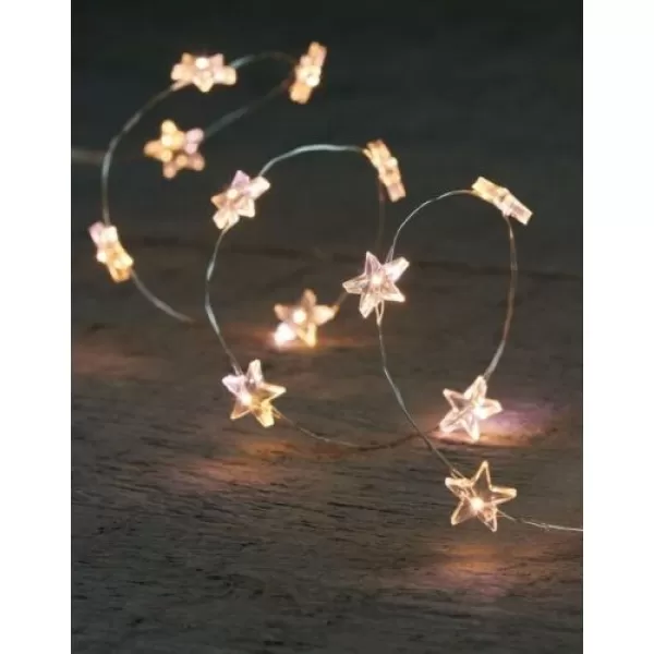 NIPEKO Hvězda 20xLED měď 1m