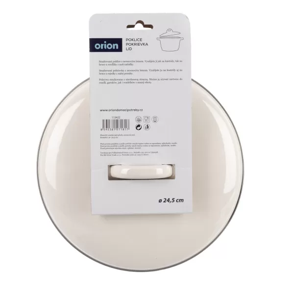 Poklice smalt Lem pr. 24,5 cm béžová