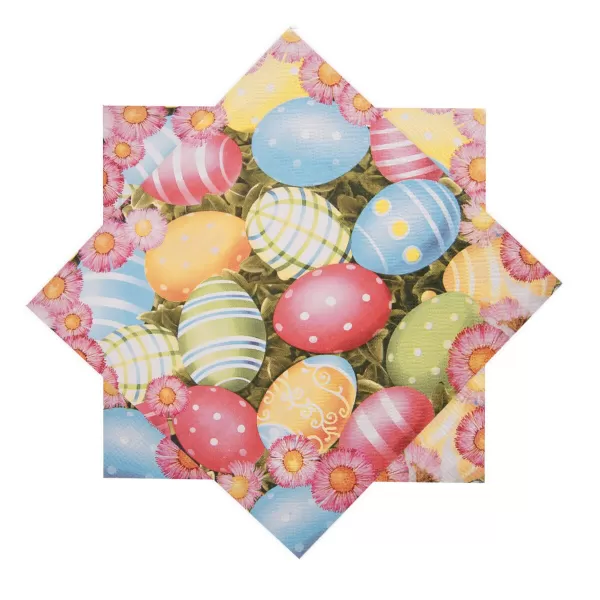 Ubrousek papír velikonoční vajíčka 20 ks 33x33 cm
