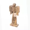 Anděl dřevo MANGO Jsi vším v. 30 cm