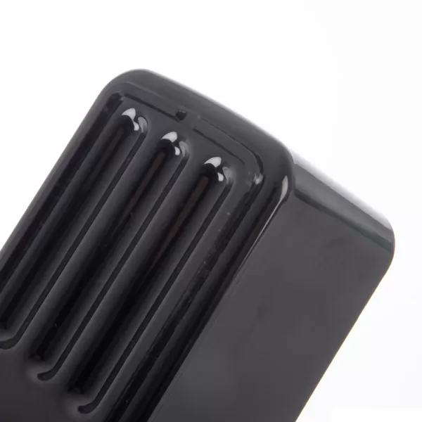 Dávkovač saponátu UH BLACK Wooden s organizérem 0,38 l černá
