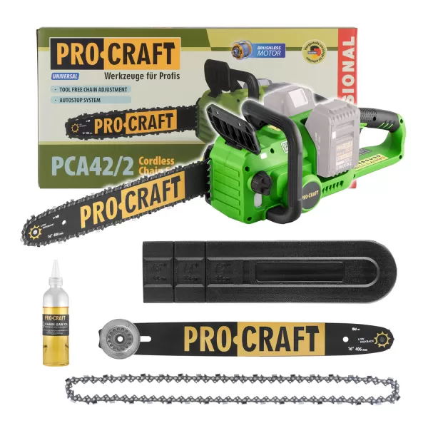 PROCRAFT Aku řetězová pila PCA42/2 (bez baterie a nabíječky)