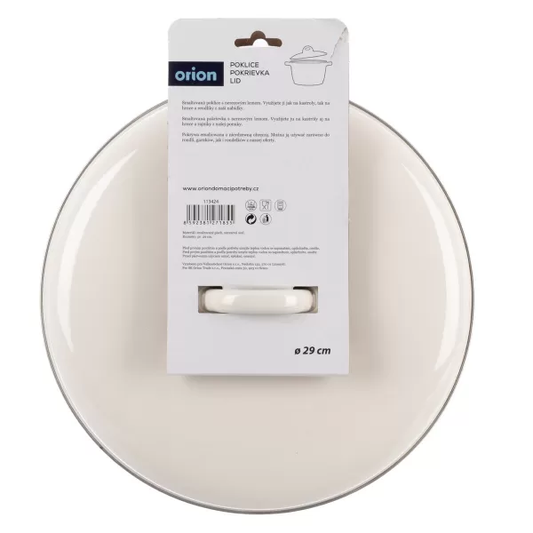 Poklice smalt Lem pr. 29 cm béžová