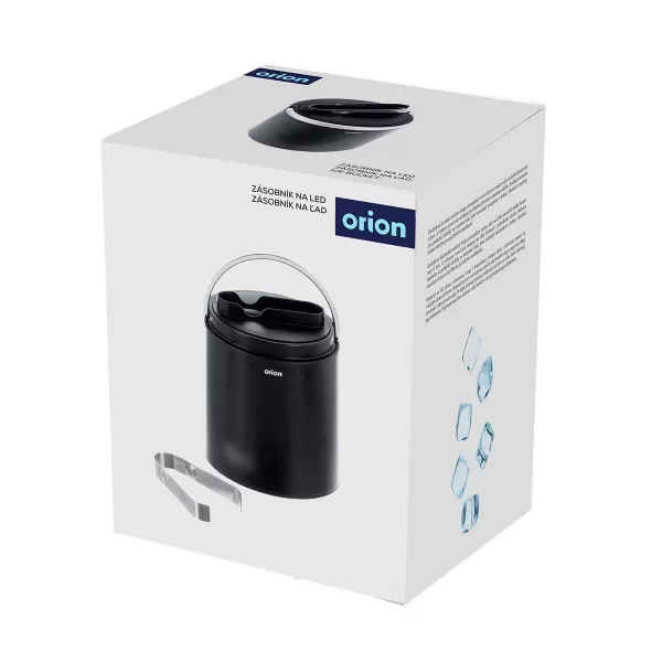 Zásobník na led UH/nerez Exclusive BLACK 1,9 l