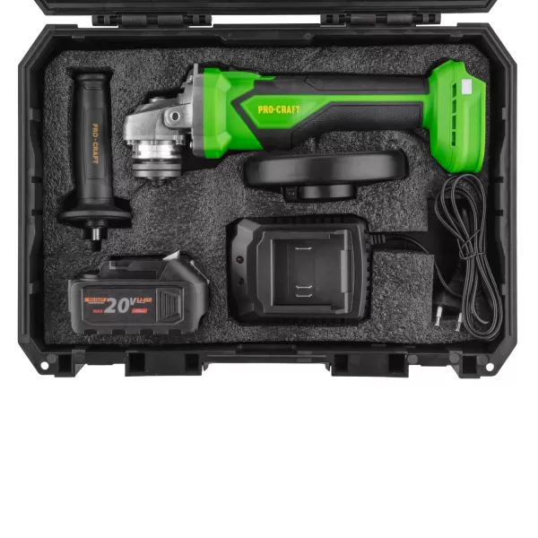 PROCRAFT Aku bruska úhlová PGA22-1B-C