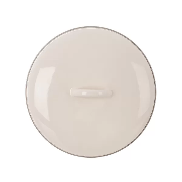 Poklice smalt Lem pr. 24,5 cm béžová