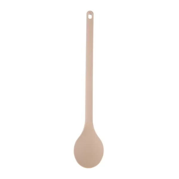 Vařečka silikon kulatá 28 cm béžová