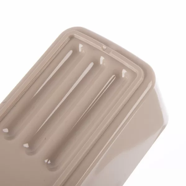 Dávkovač saponátu UH BEIGE Wooden s organizérem 0,38 l hnědá