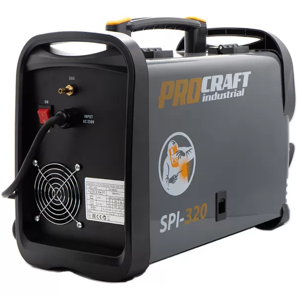 Svařovací poloautomatický invertor (CO2) MIG/MAG, MMA Procraft SPI-320 (20-160A)