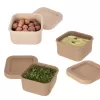 Box silikon mini čtverec 0,16 l 3 ks mix