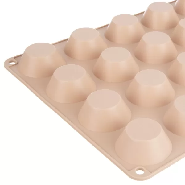 Forma silikon muffiny malé 20 béžová