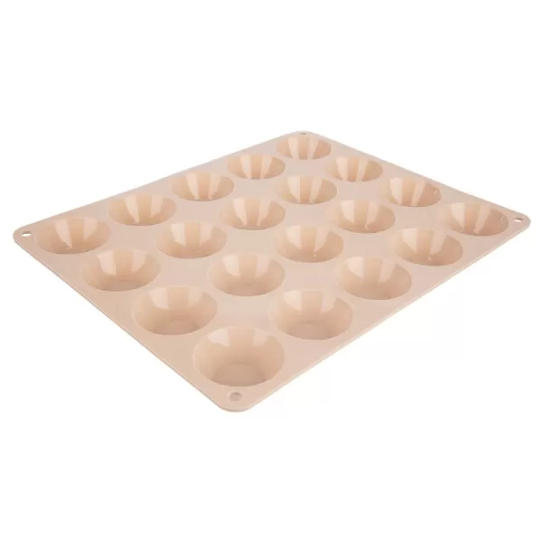 Forma silikon muffiny malé 20 béžová
