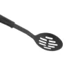 Naběračka lžíce termoplast PBT děrovaná BLACKLINE 30,5x6,6 cm
