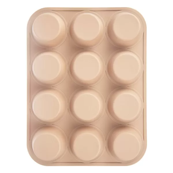 Forma silikon muffiny 12 béžová
