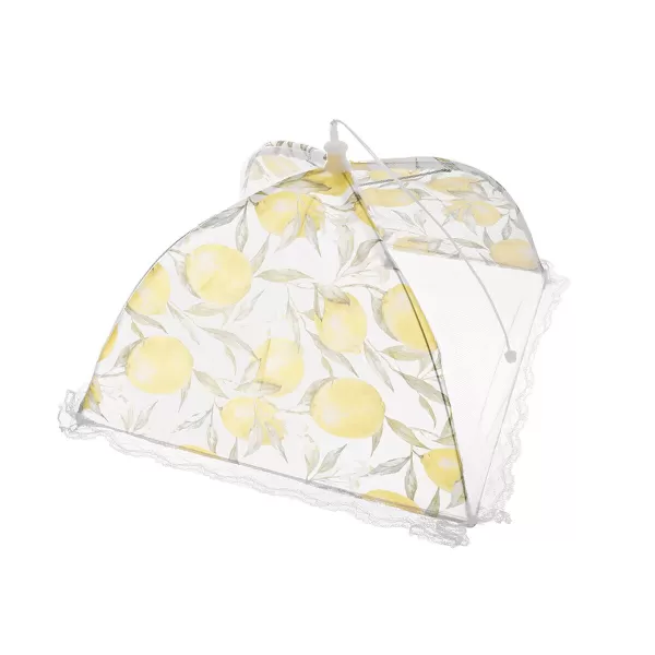 Kryt na potraviny polyester/kov LIMEPOP 33x33 cm