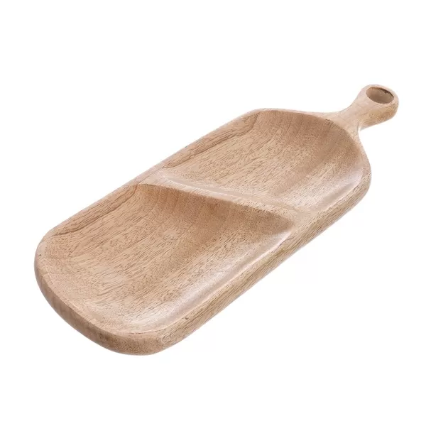 Tác dřevo MANGO 40,5x14 cm dělený