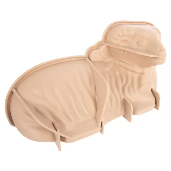 Forma silikon beránek 31x17 cm béžová