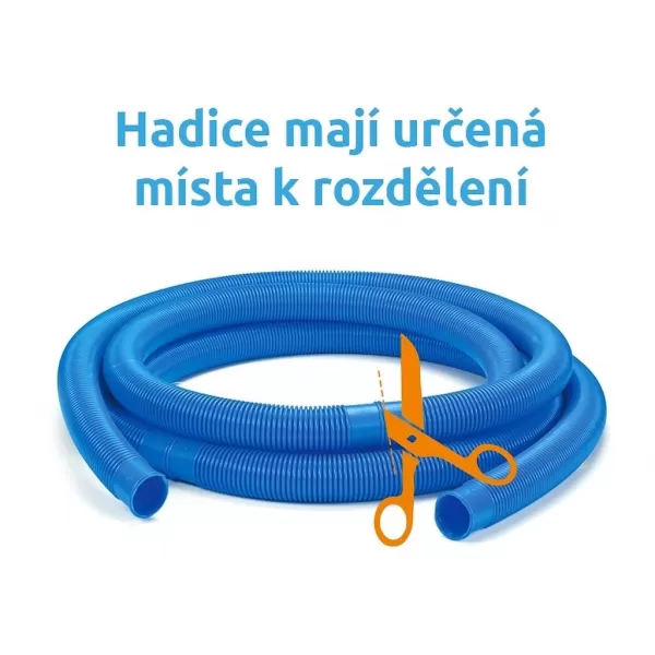 MARIMEX Hadice bazénová O 5/4" 10m modrá