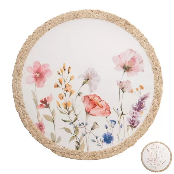 Prostírání polyester MÁK pr. 38 cm mix