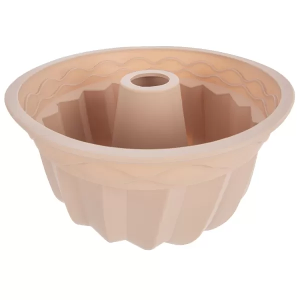 Forma silikon bábovka pr. 23,5 cm béžová