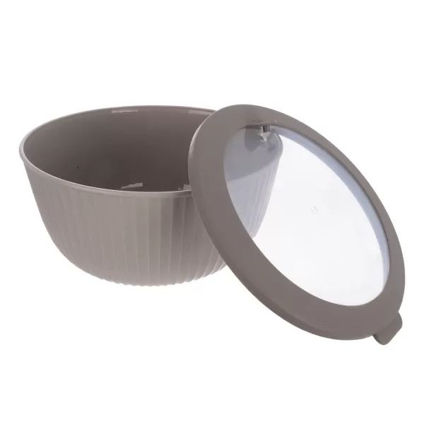 Mísa UH+víko Dora pr. 21 cm světle hnědá