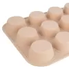 Forma silikon muffiny 12 béžová