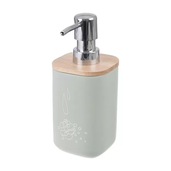 Dávkovač mýdla polyresin/gum. dřevo 350 ml GREENISH