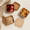 Box silikon mini čtverec 0,16 l 3 ks mix