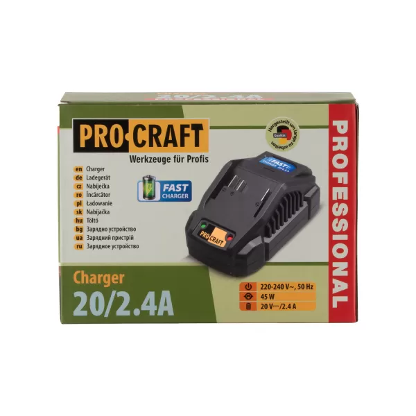 PROCRAFT Sada Aku postřikovač AS20-12 sada s baterií 20V 4Ah a nabíječkou