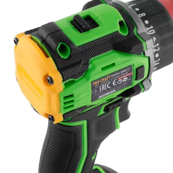 Aku šroubovák Procraft PA18ProDFR2+sada bitů - součást balení