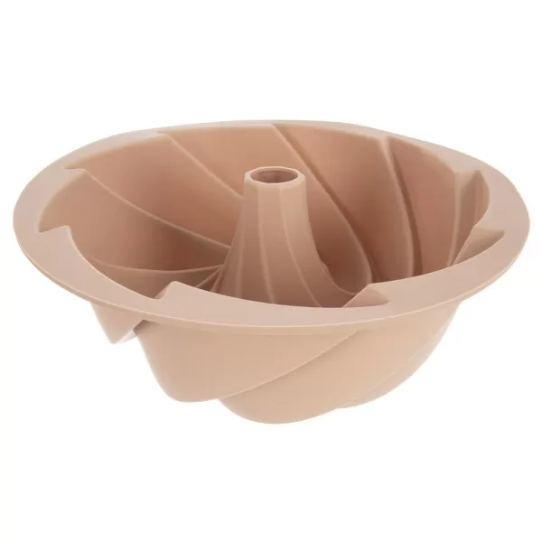 Forma silikon bábovka flower pr. 23,5 cm béžová