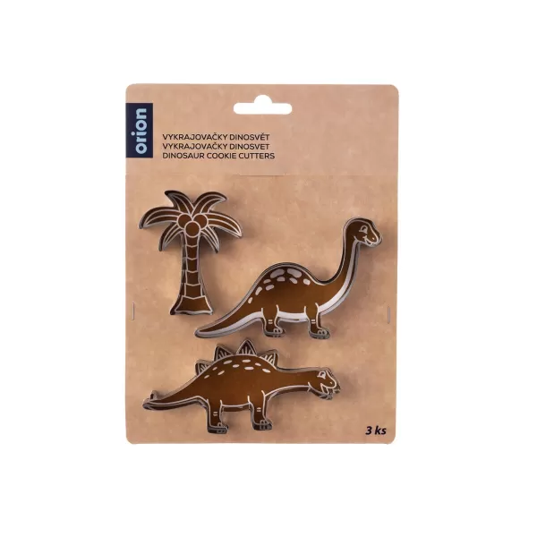Vykrajovačka nerez dinosvět 3 ks