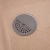 Lapač nečistot-zátka TPE otočný Twist pr. 11 cm šedá