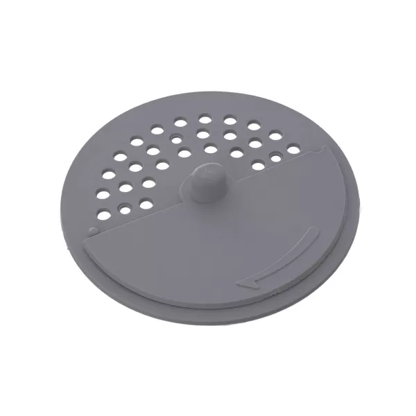 Lapač nečistot-zátka TPE otočný Twist pr. 11 cm šedá