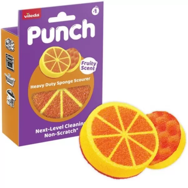 VILEDA Punch orange houbička 1ks