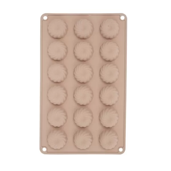 Forma silikon mini věnečky 18 béžová