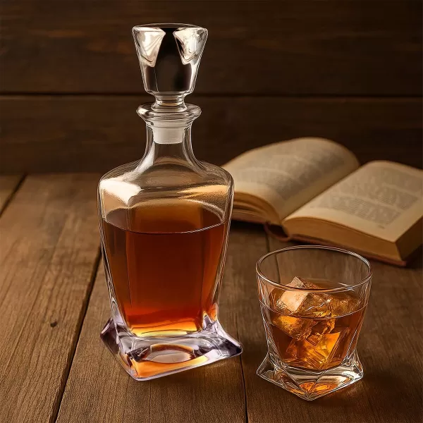 Karafa sklo na whisky 0,77 l+sklenice 0,33 l, 2 ks Imperial