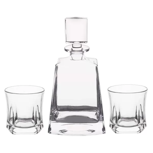 Karafa sklo na whisky 0,78 l+sklenice 0,31 l, 2 ks Imperial robust