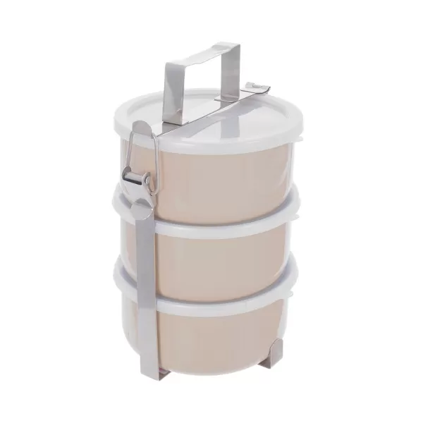 Jídlonosič smalt Lem+UH víka 3x1,4 l, pr. 16,5 cm