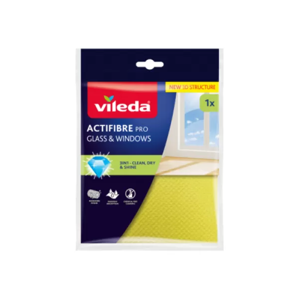 VILEDA Actifiber PRO Glass+Windows