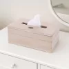 Box dřevo na papírové kapesníky TURA