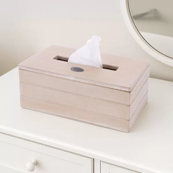 Box dřevo na papírové kapesníky TURA
