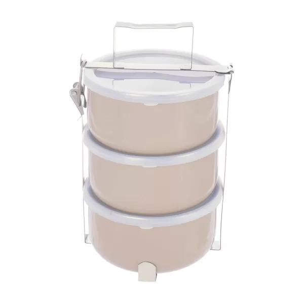Jídlonosič smalt Lem+UH víka 3x1,4 l, pr. 16,5 cm