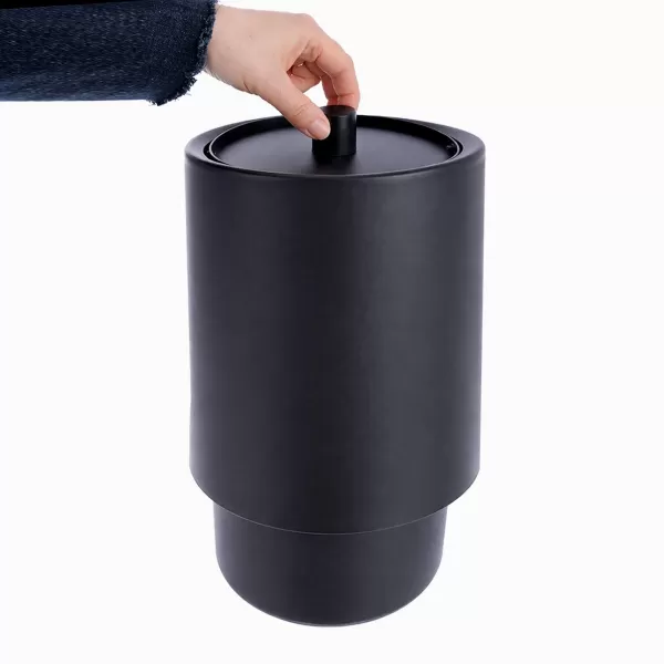Koš odp. UH kolíbka 6 l černá